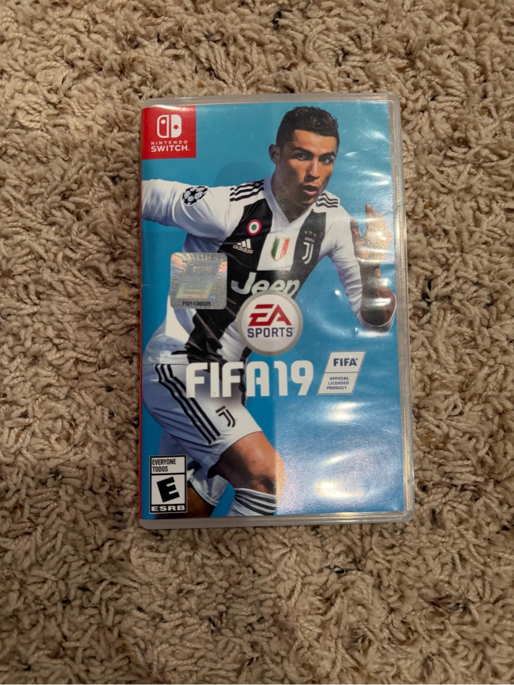 EA Sports FIFA 19 Nintendo Switch Game - Blue Cover